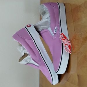 Vans Classic Slip-on, Orchid, size 9.5 men/11.0 women